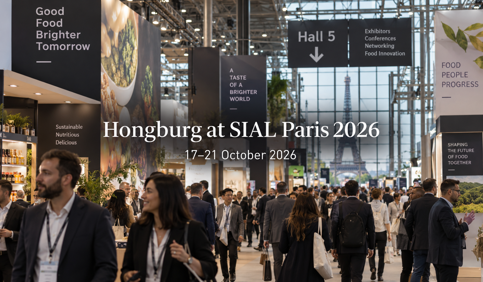 Hongburg Flavourmaker va expune la SIAL Paris 2026