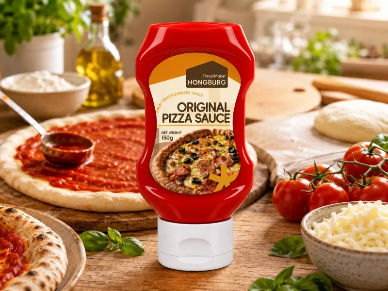 Sos de pizza original clasic pentru baza de pizza