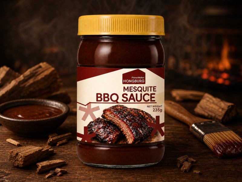 Sos BBQ Mesquite cu aromă bogată de fum