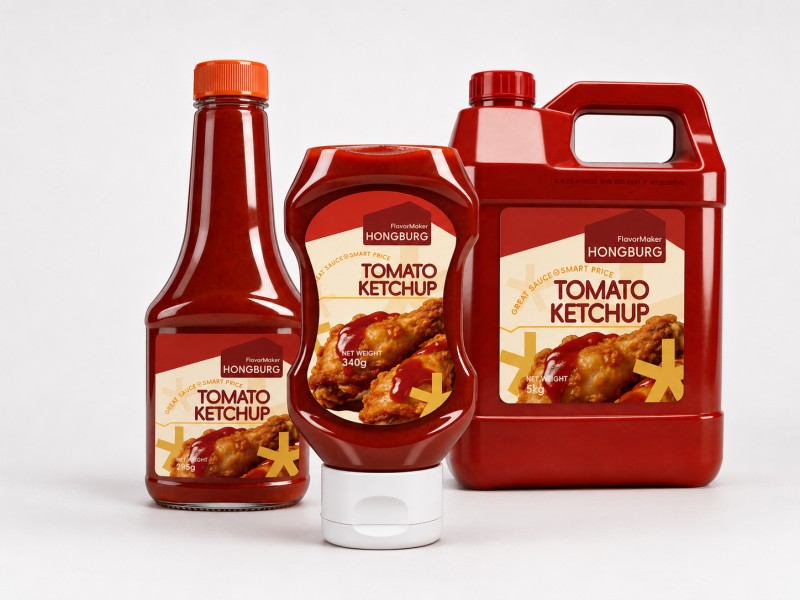 Stoarceți sticla Ketchup de roșii