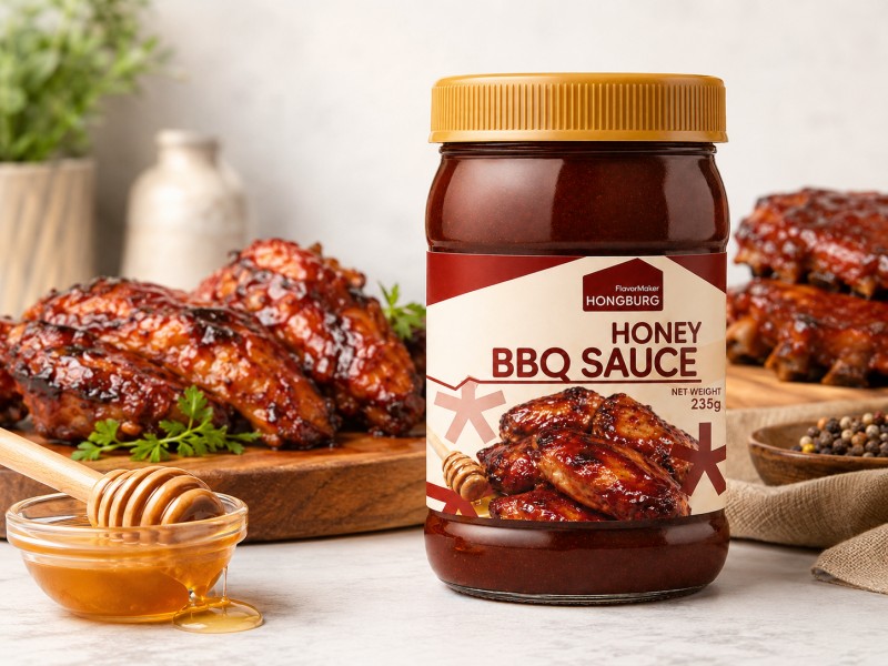 Sos BBQ dulce cu miere Sos BBQ dulce cu miere