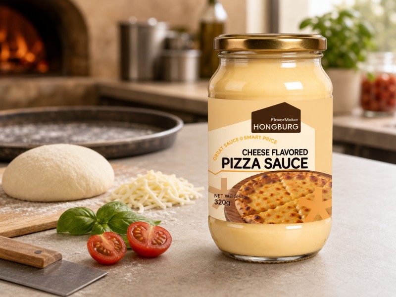 Sos pentru pizza cu aromă de brânză cremoasă