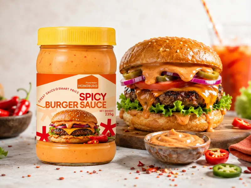 Sos de burger picant, aromat, gros