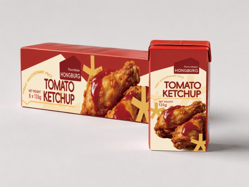 Ketchup de roșii în Tetra Pak