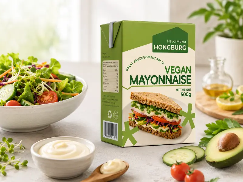 Maioneză vegană în Tetra Pak